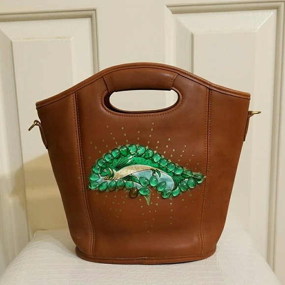 Rare coach top handle bag - Picture 3 of 7